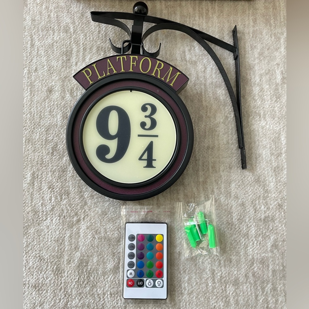 NEW Harry Potter light up sign